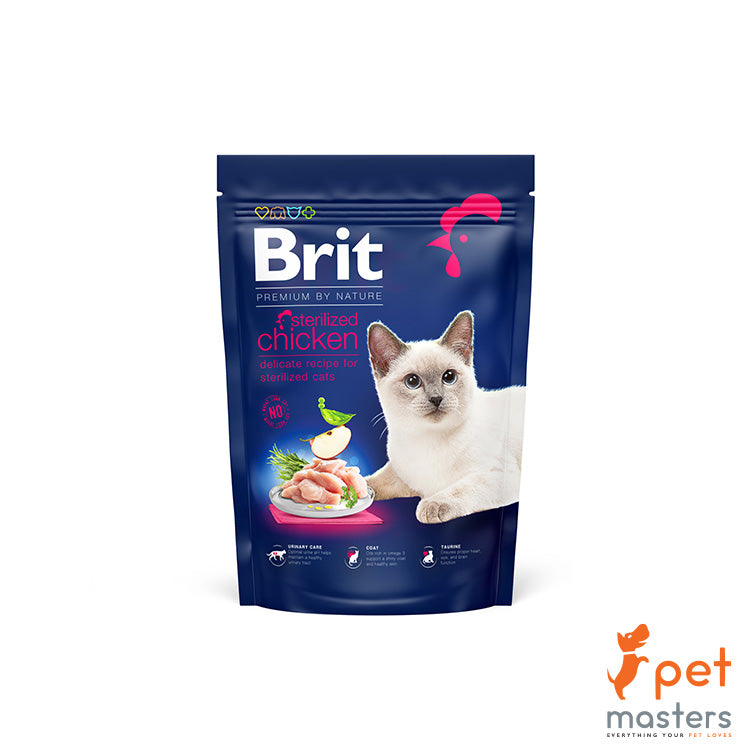 Brit Premium Cat Sterilized Chicken 800g