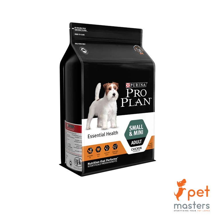 Purina Pro Plan Small/Mini Breed Adult Dog Food 2.5kg - Chicken Formula