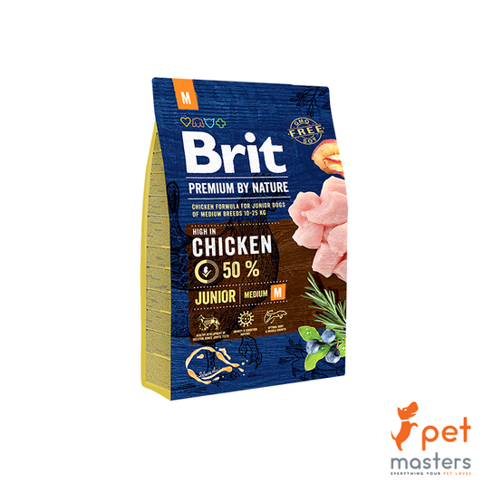 Brit Premium Dog Junior Meduim 3kg