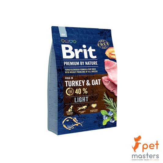 Brit Premium Dog Light Turkey And Oat 3kg